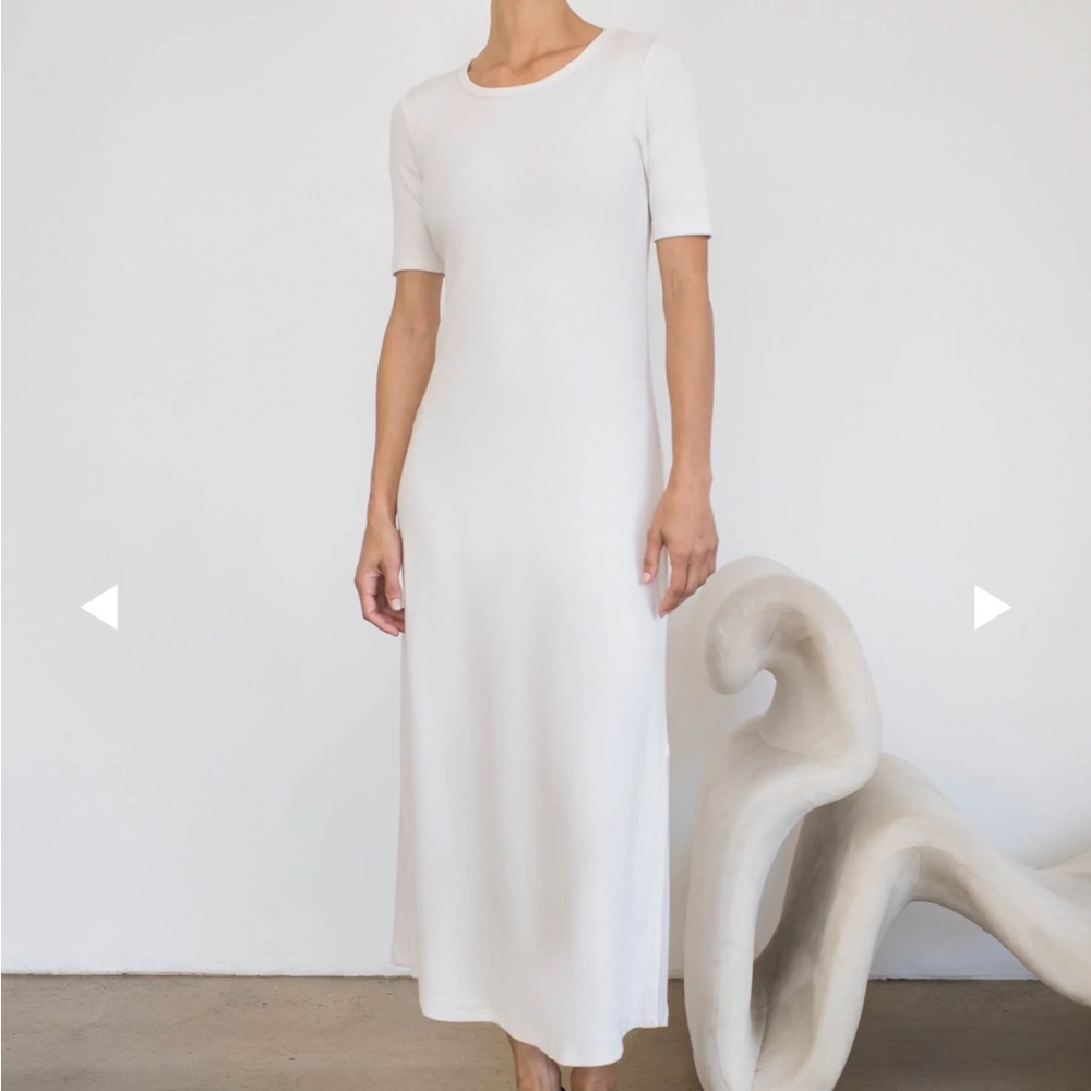 AYR The Moderne Dress in Seashell Small
